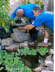 Building a waterfall