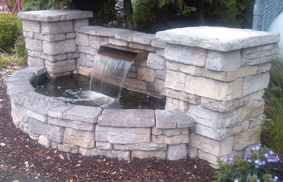 Formal Waterfall Kit With Pond Easypro, Above Ground Koi Pond Kits