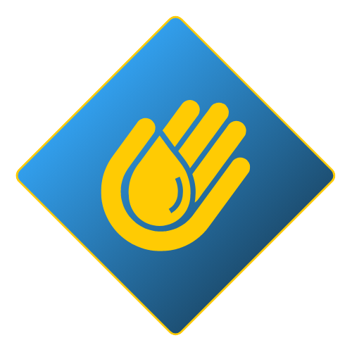 the pond digger pond and aquarium mainenance icon