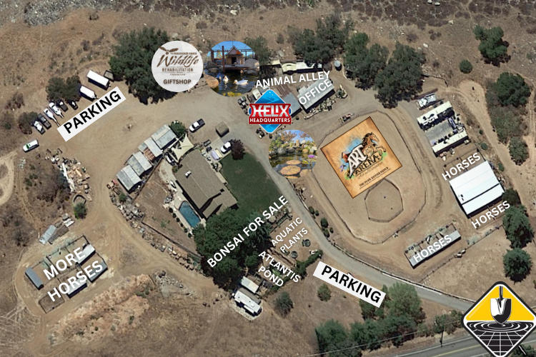 the pond digger ranch map